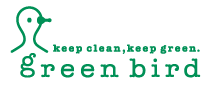 green bird